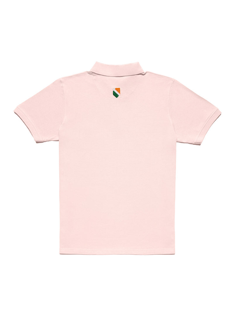 Bharat-India Polo Shirt - Pink