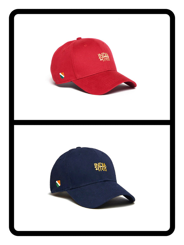 Bharat-India Cap Combo (Any Color)
