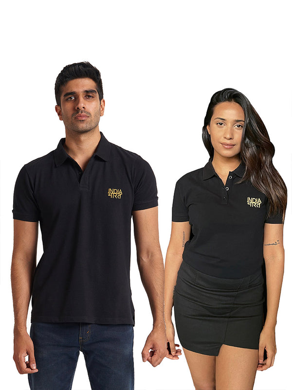 Bharat-India Polo Shirt - Couple Combo