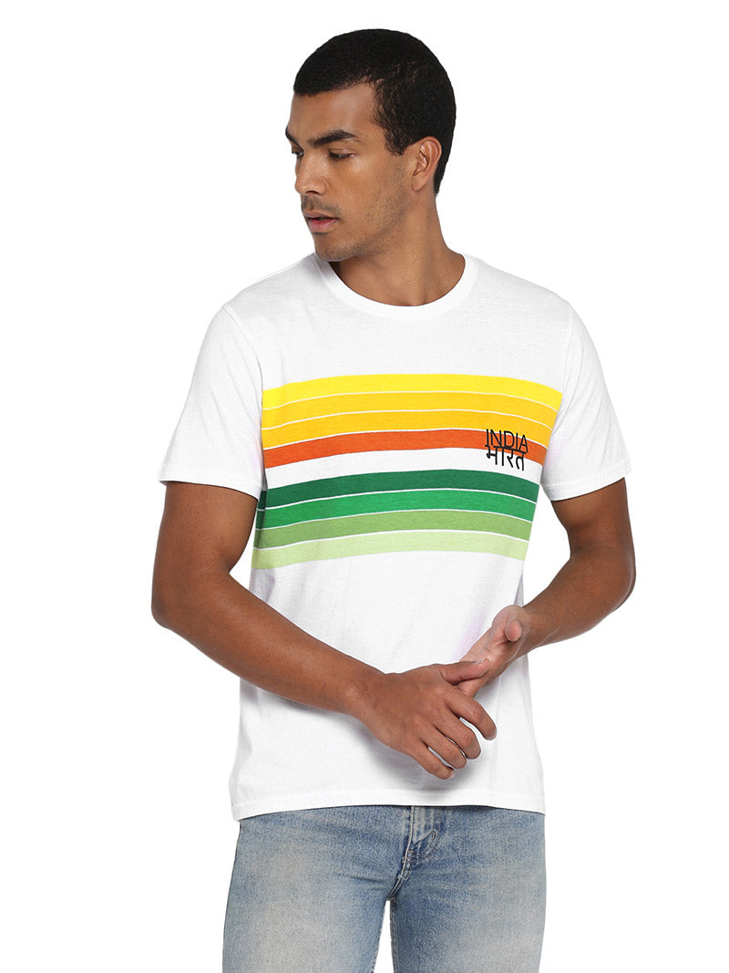 Bharat-India Striped T-shirt