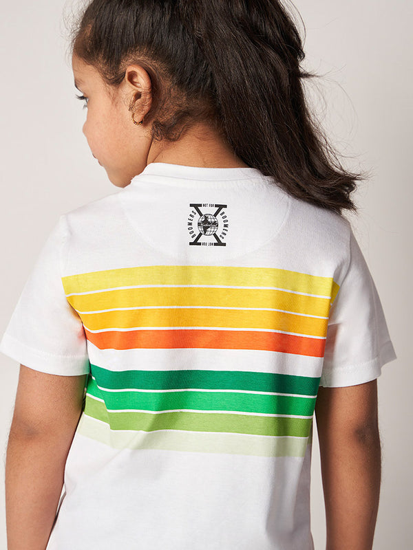 Bharat-India Striped T-shirt - Not for Boomers