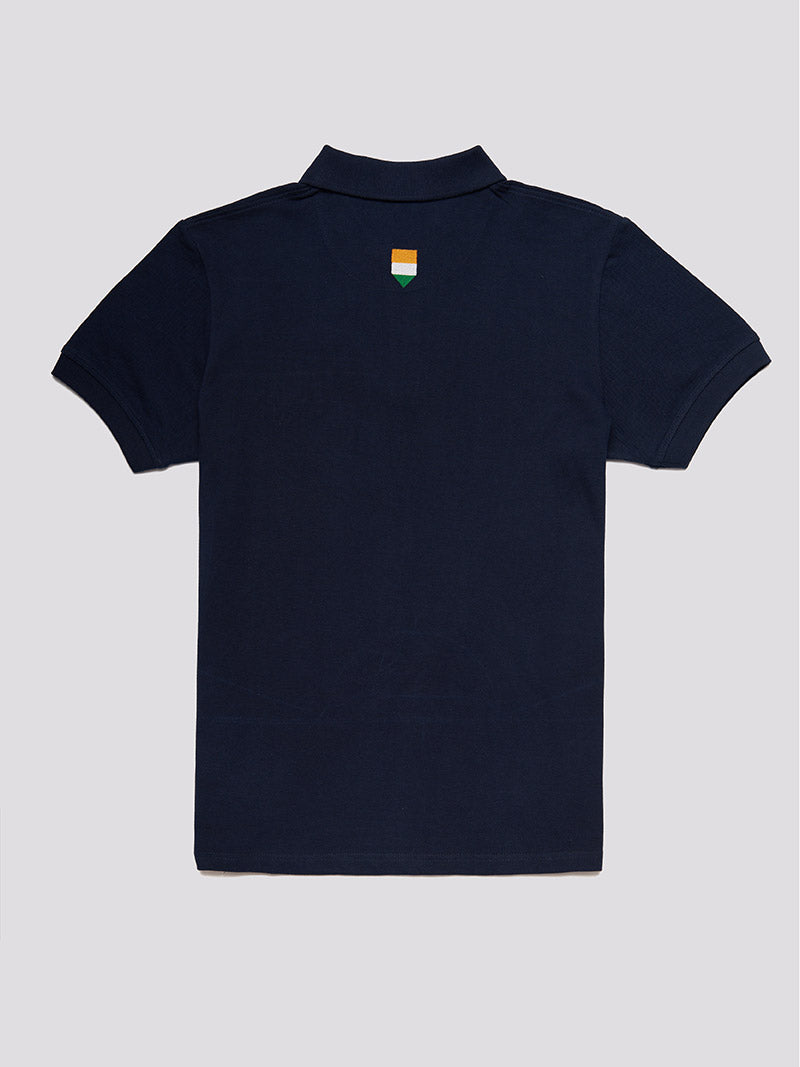 Bharat-India Polo Shirt - Navy