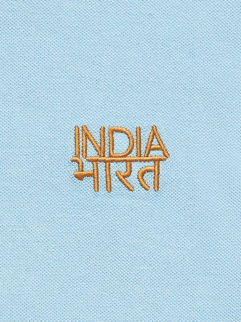Bharat-India Polo Shirt - Blue