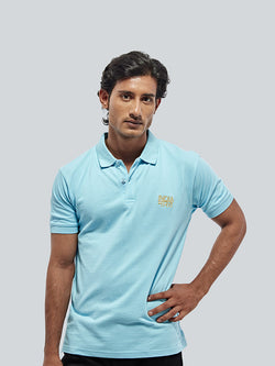 Bharat-India Polo Shirt - Blue