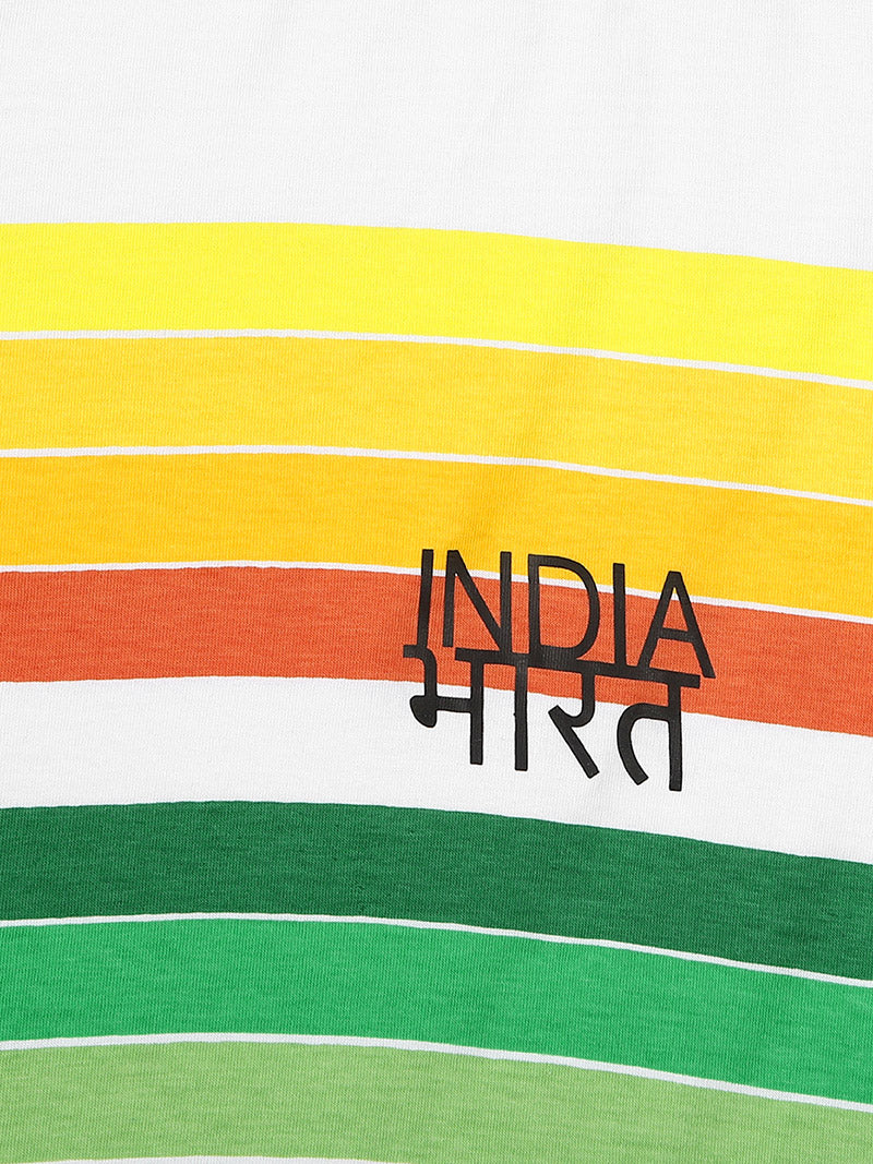 Bharat-India Striped T-shirt