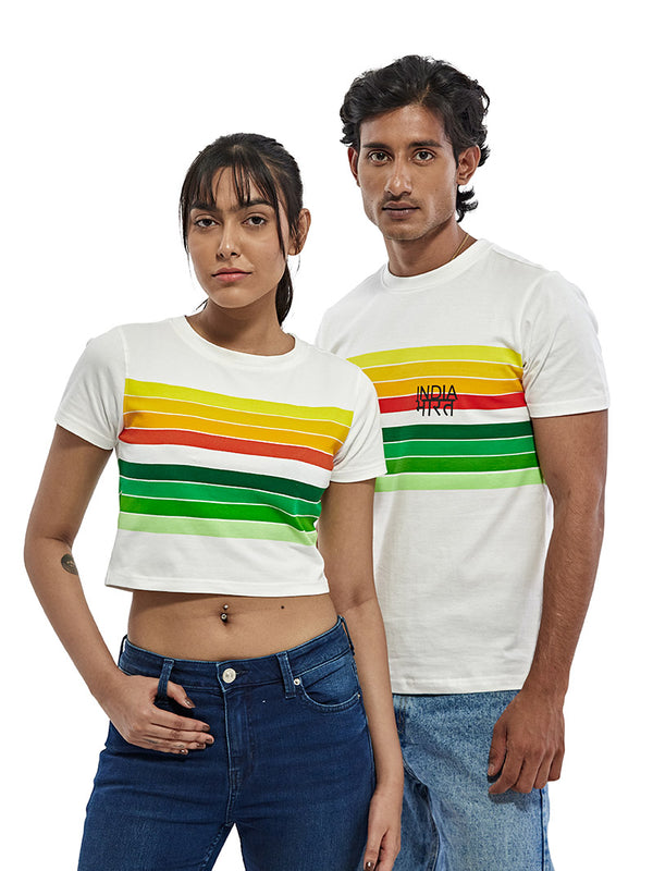 Bharat-India Striped T-shirt