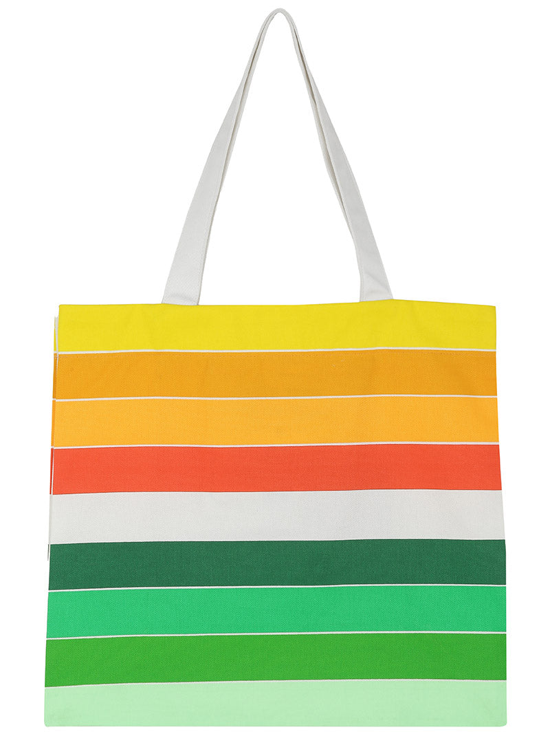 Striped Tote Bag