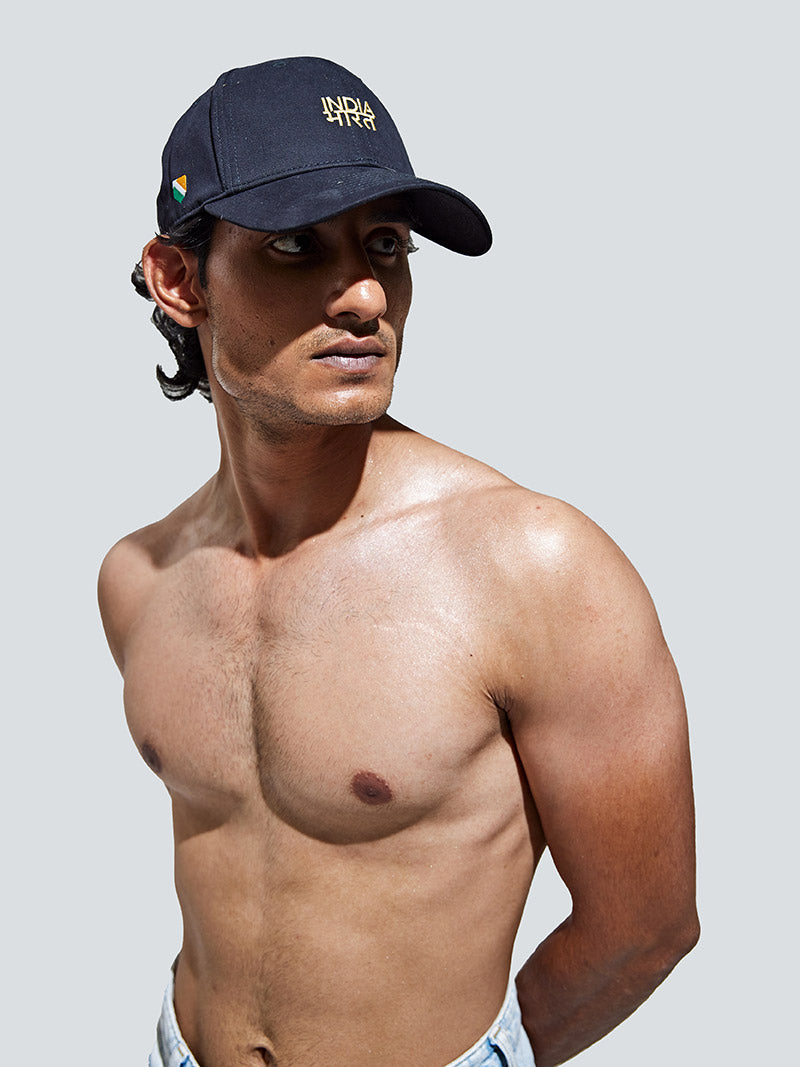 Bharat-India Cap - Navy