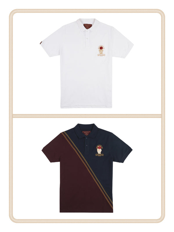 Cricket Polo Shirt Combo