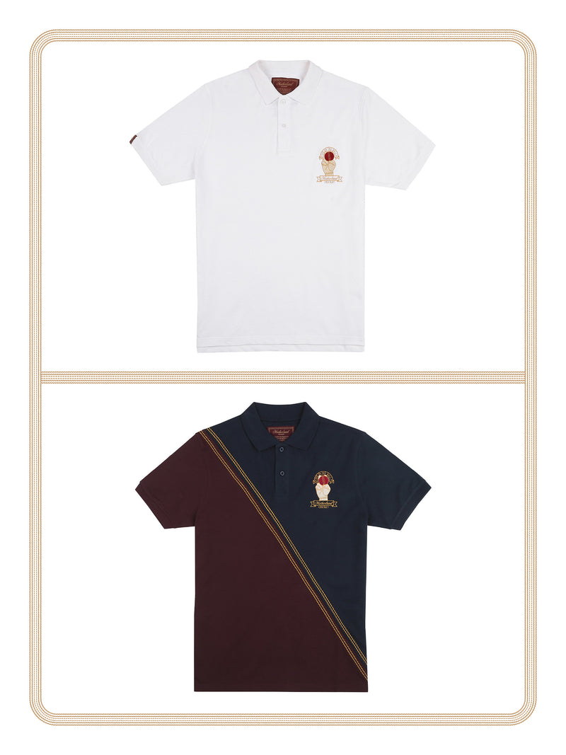 Cricket Polo Shirt Combo