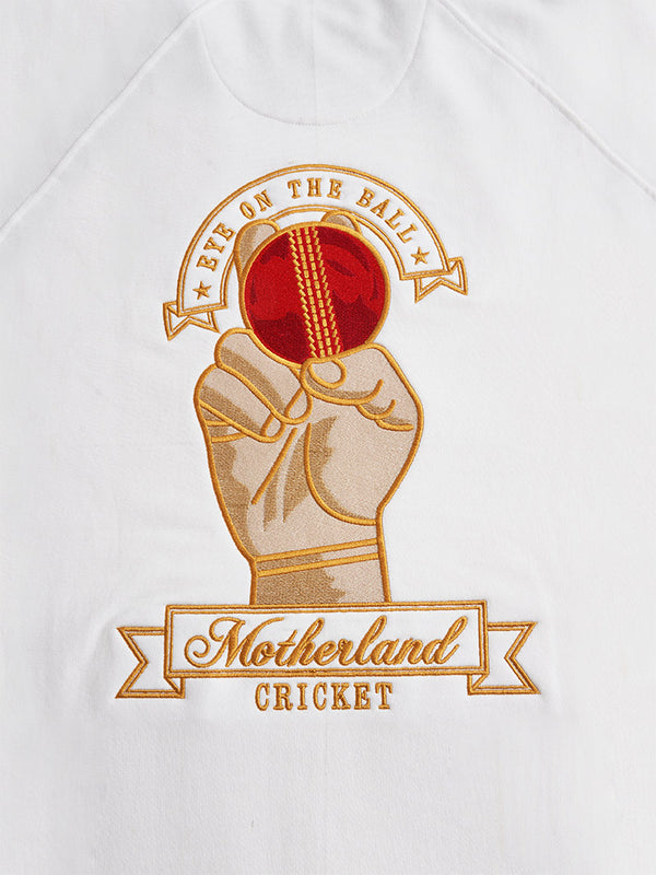 Cricket Sweatshirt - White