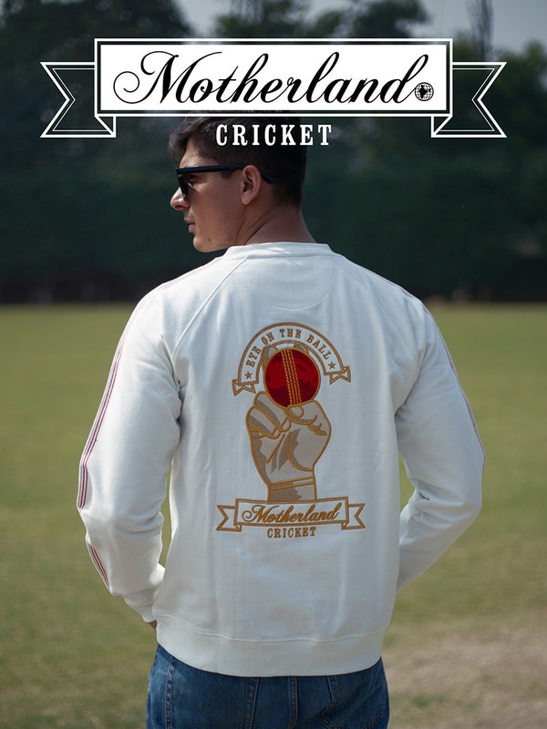 Cricket Sweatshirt - White