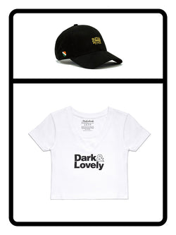 Dark & Lovely Crop Top &  Bharat-India Cap