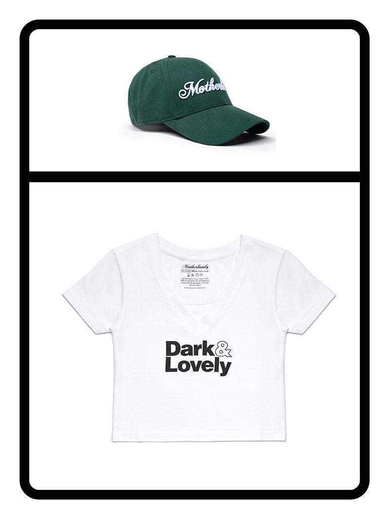 Dark & Lovely Crop Top & Motherland Cap