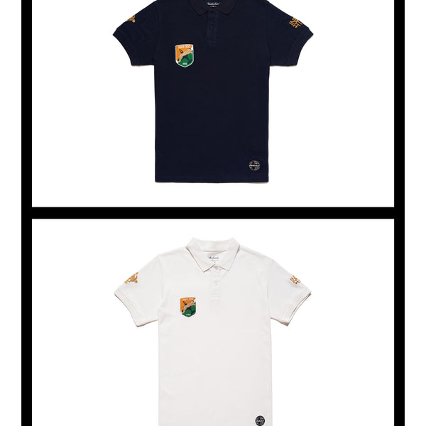 White Tiger Polo Combo | 100% Cotton, Navy & White Premium