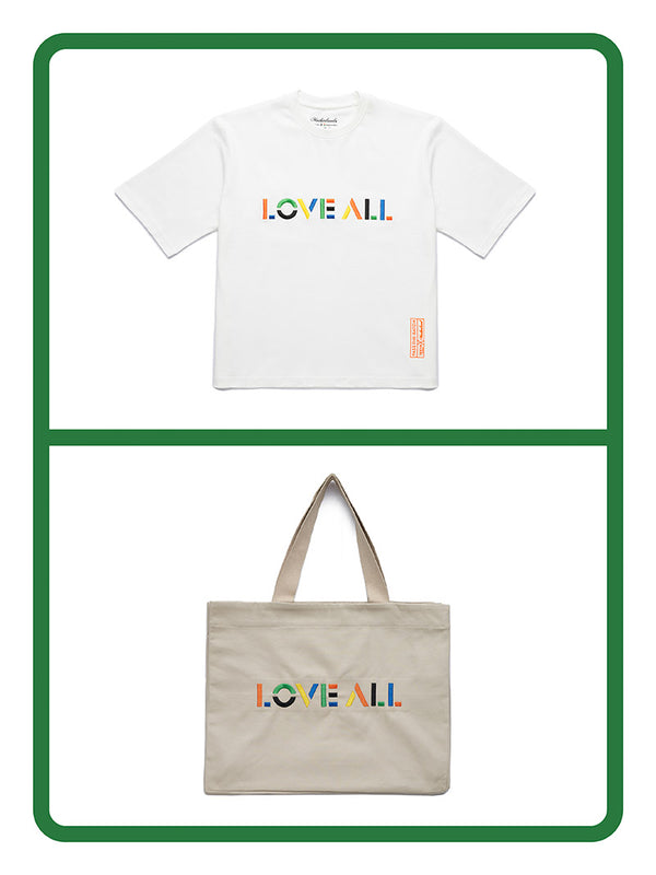 Love All T-Shirt & Tote Bag Combo