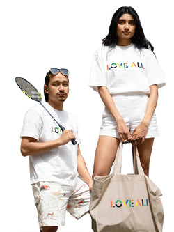 Love All T-Shirt & Tote Bag Combo