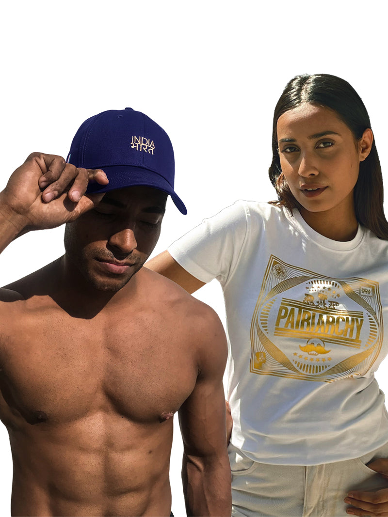 Rip Patriarchy Women Fit & Bharat-India Navy Cap