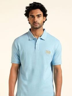 Bharat-India Polo Shirt - Blue