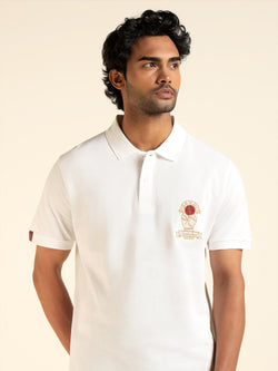 Cricket Polo Shirt - White