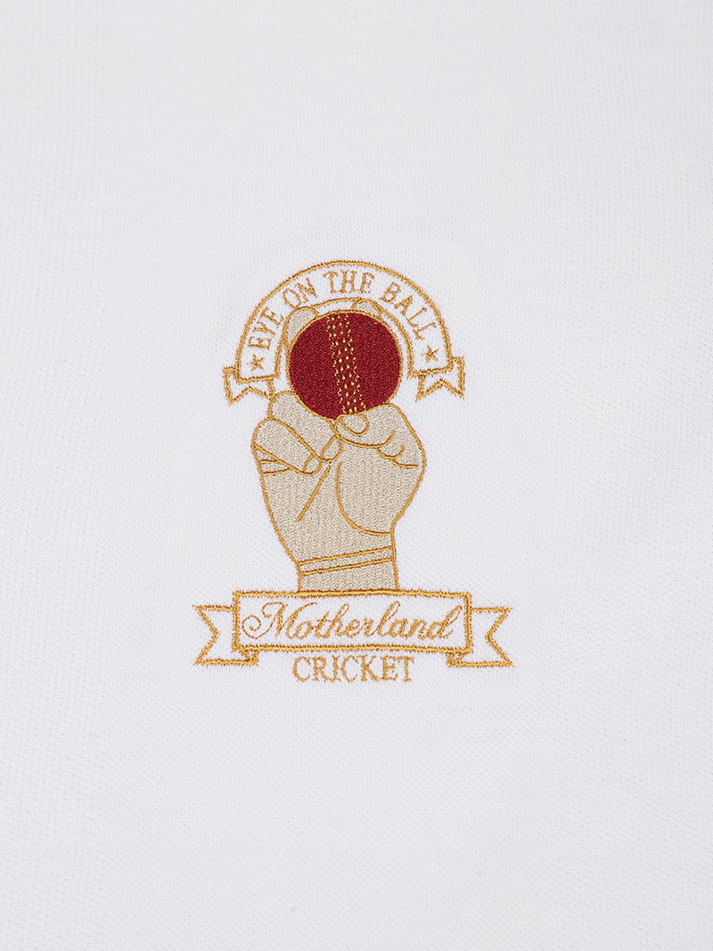 Cricket Polo Shirt - White