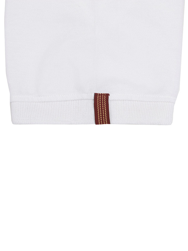 Cricket Polo Shirt - White
