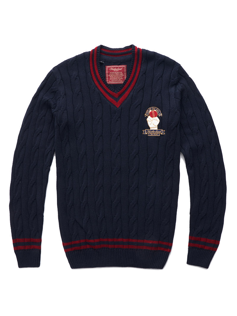 Cricket Sweater - Navy