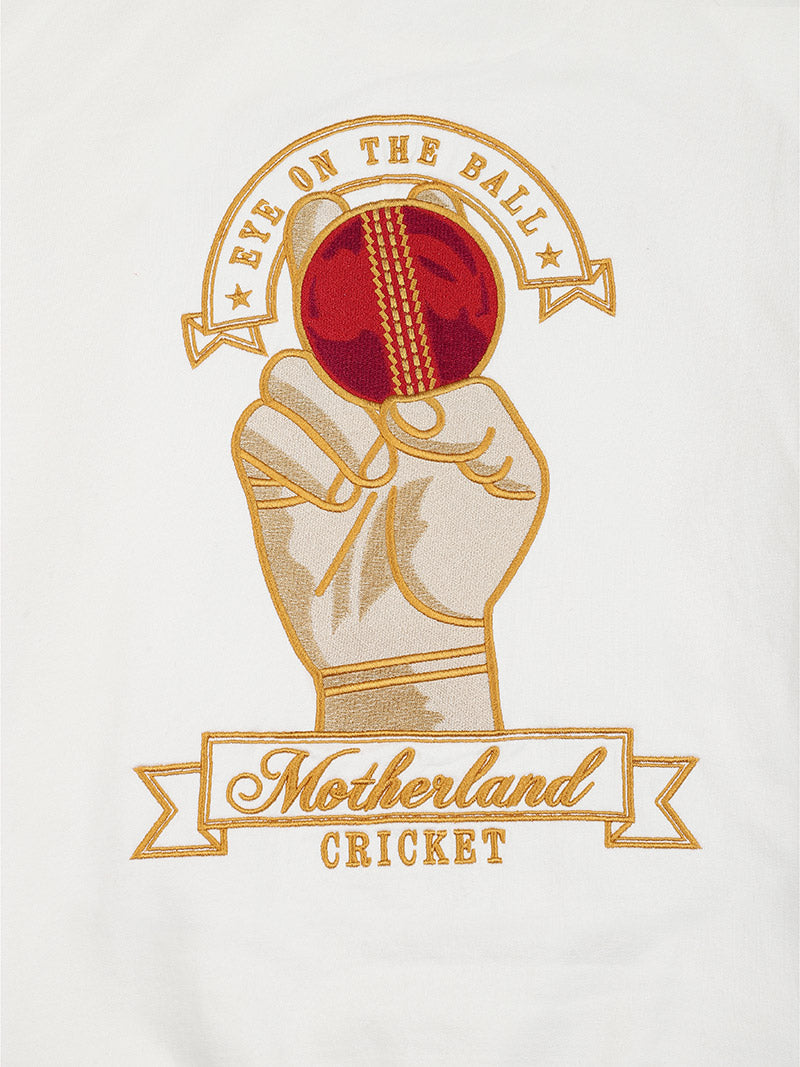 Cricket Sweatshirt - White