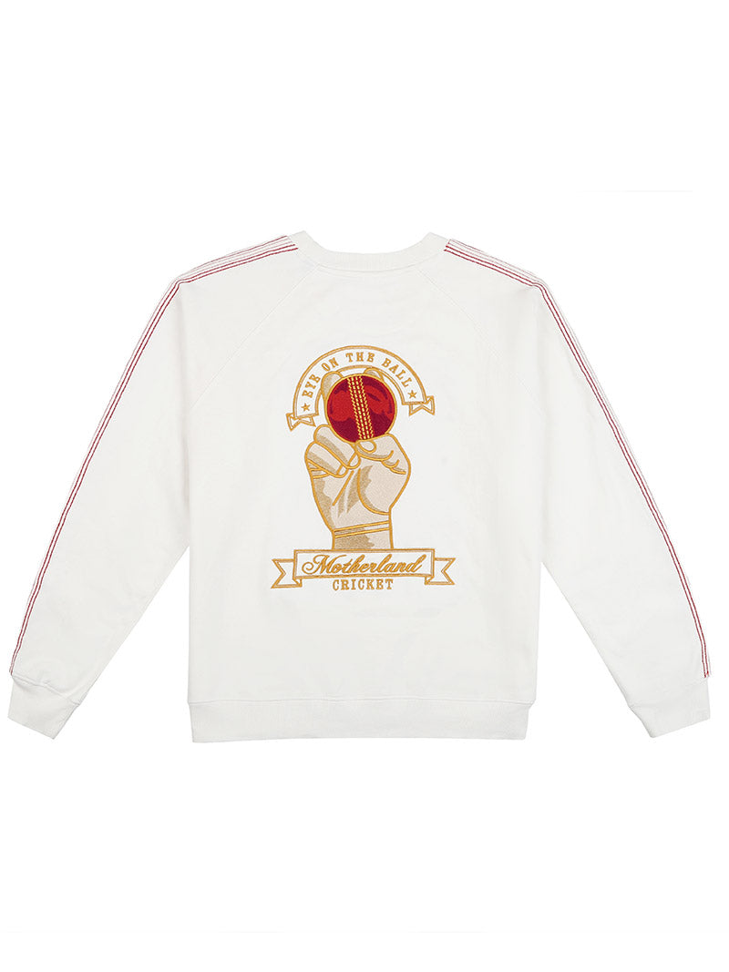 Cricket Sweatshirt - White