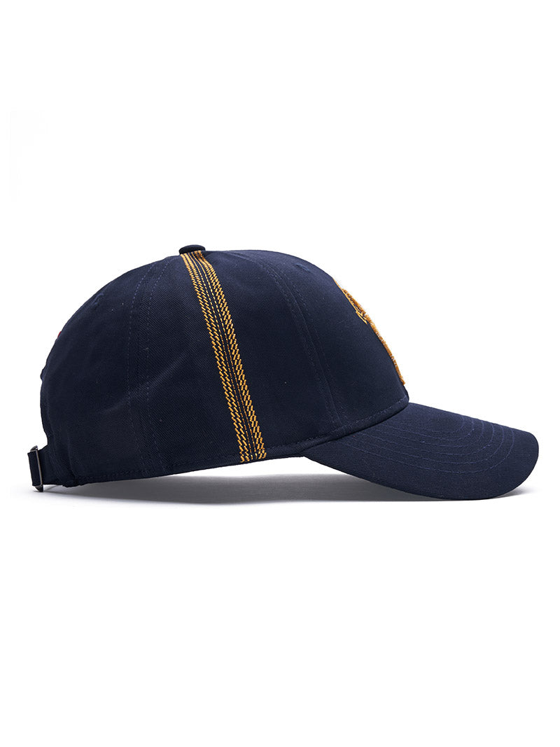 Cricket Sweater - Off White and Cricket Cap - Navy