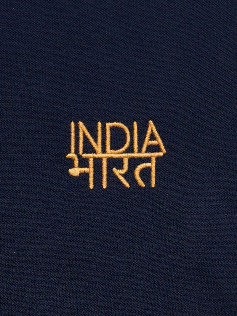 Bharat-India Polo Shirt - Navy