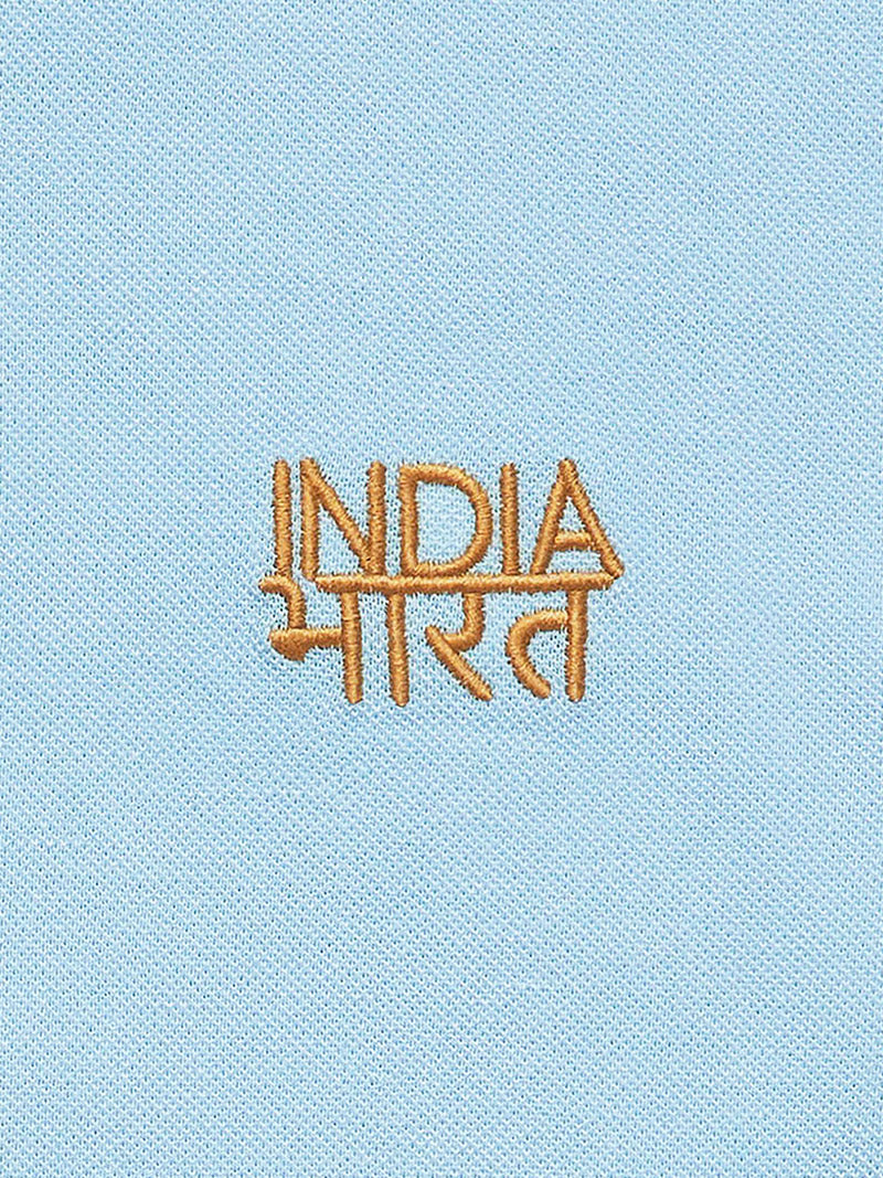 Bharat-India Polo Shirt - Blue